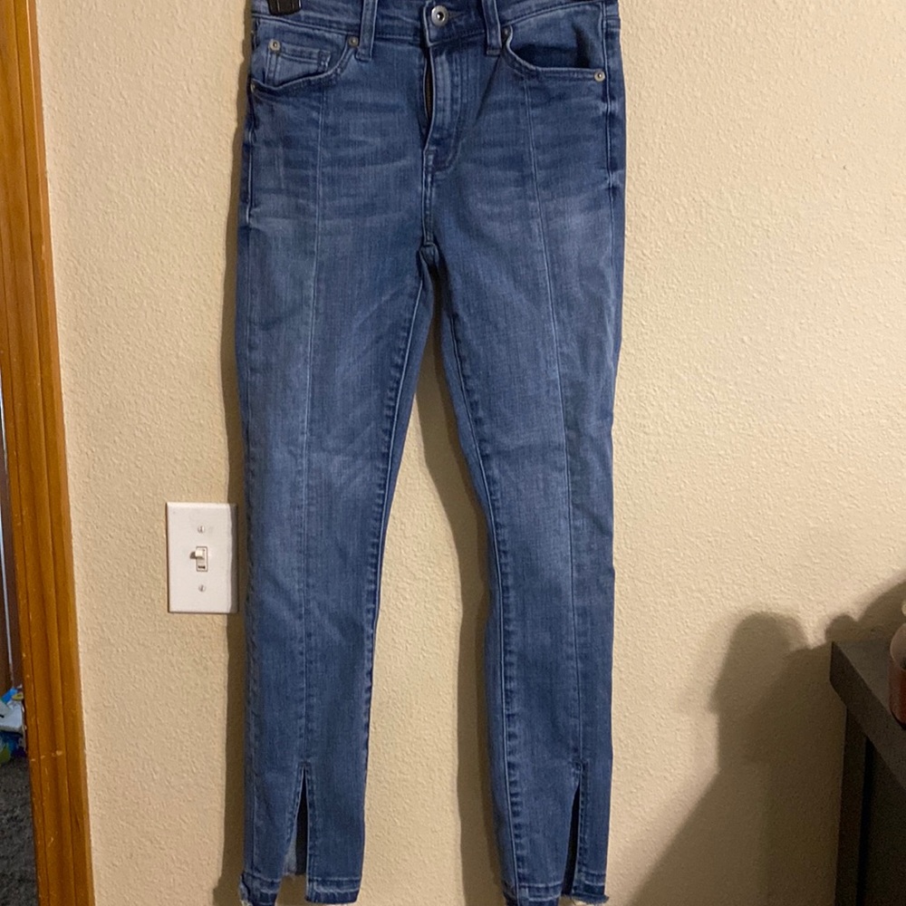 Pistola skinny crop jeans size 24